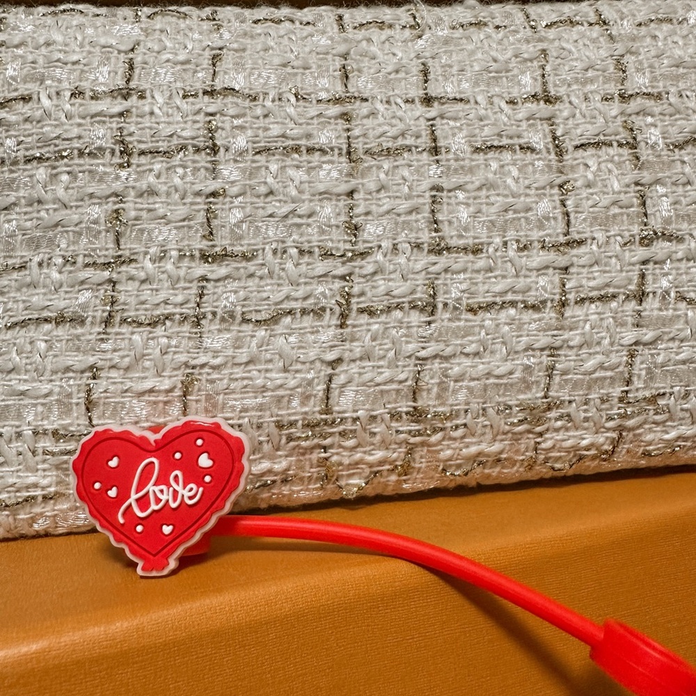 Valentines Straw toppers